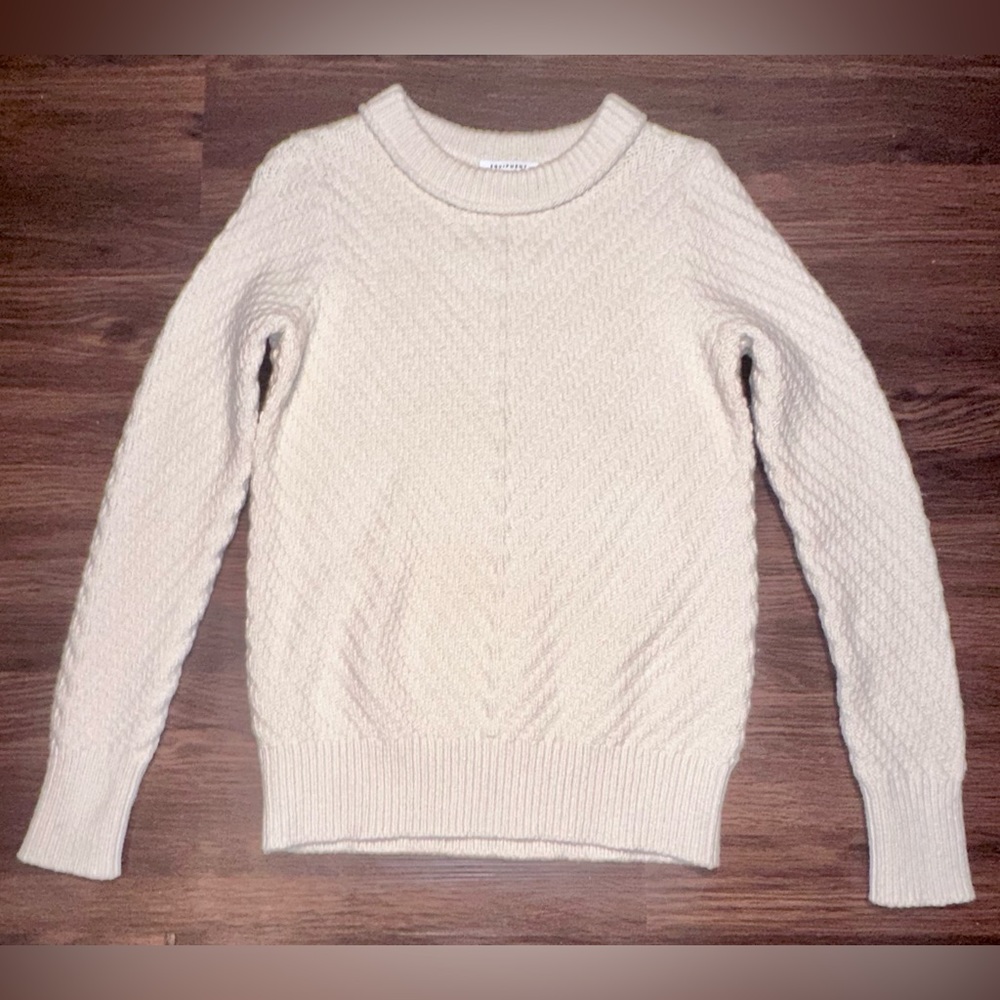 Women’s Equipment Femme Cashmere Sweater Creme/Off white Like New Size S/P